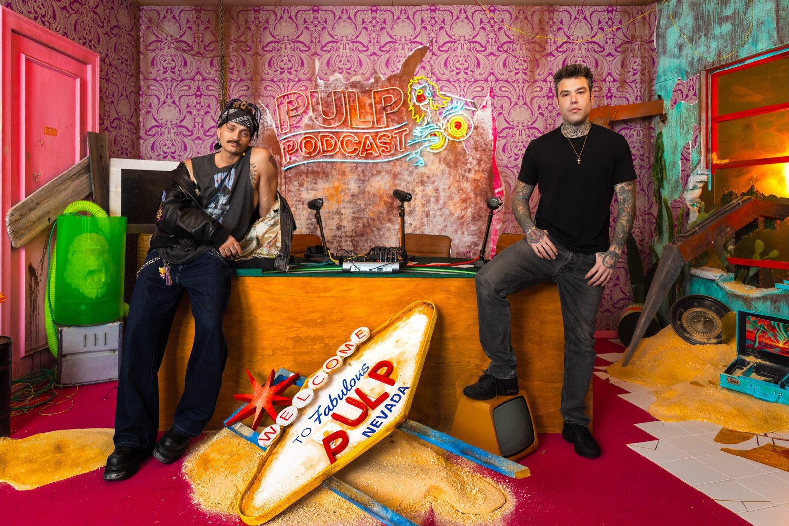 Pulp Podcast a Intersections 2026: Fedez e Mr. Marra registrano una puntata live a Milano